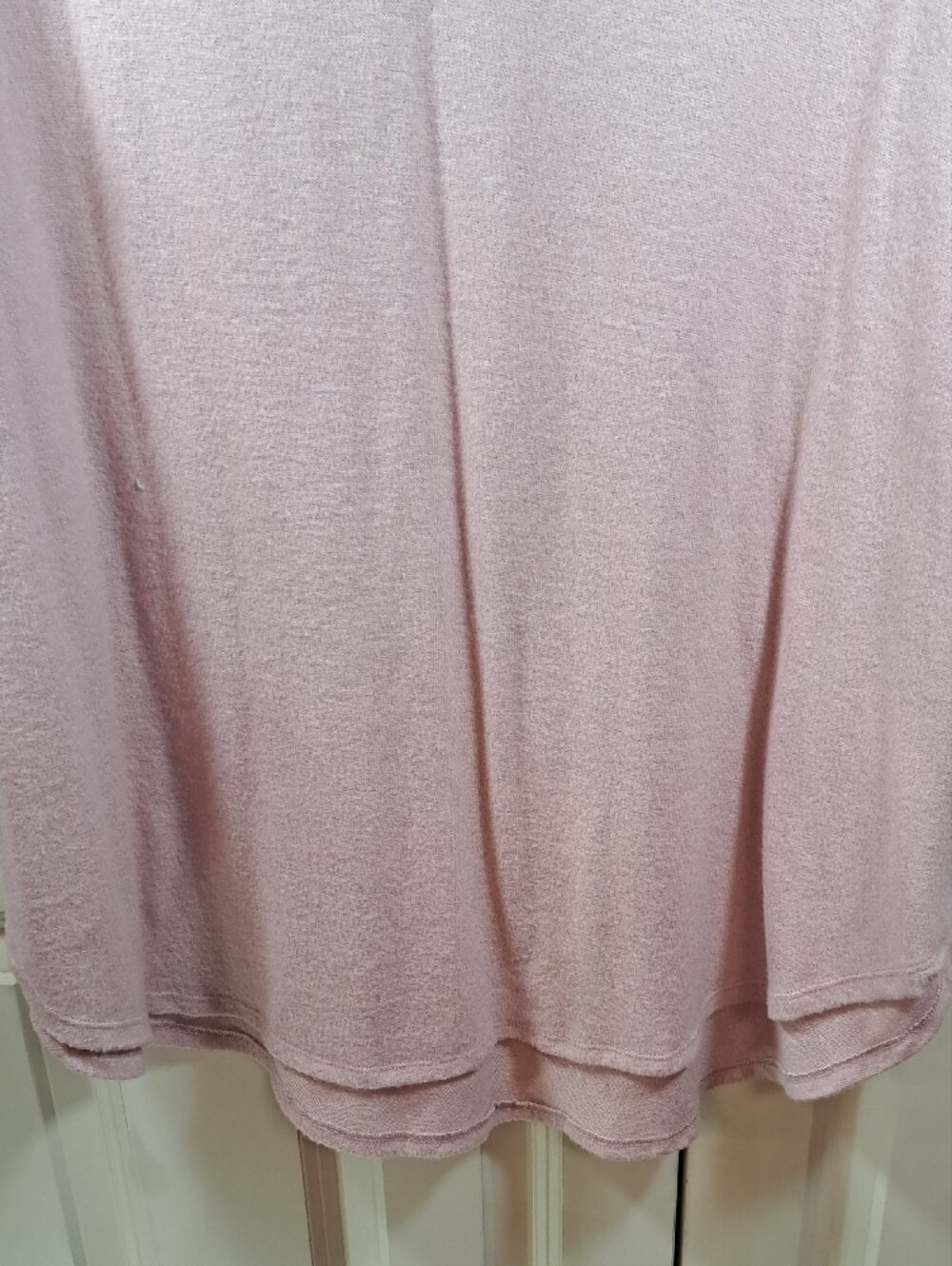 Maurices Blush Pink V-Neck Sweater - Picture 4 of 6